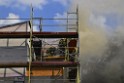 Dachstuhlbrand Koeln Poll Geislarerstr P131